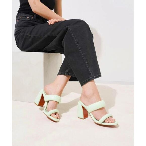 Christian Louboutin Inflama Sab 85 Mint Green Leather Mules 38 - Picture 8 of 8